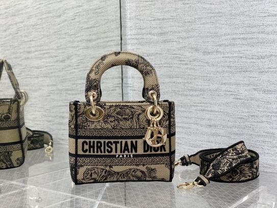 Dior Lady豹纹 丛林刺绣 17cm wz5色