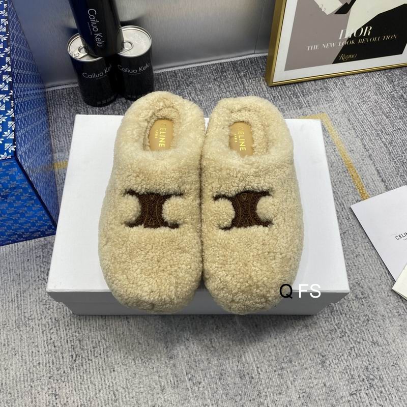 Celine Fur Saddles Ts