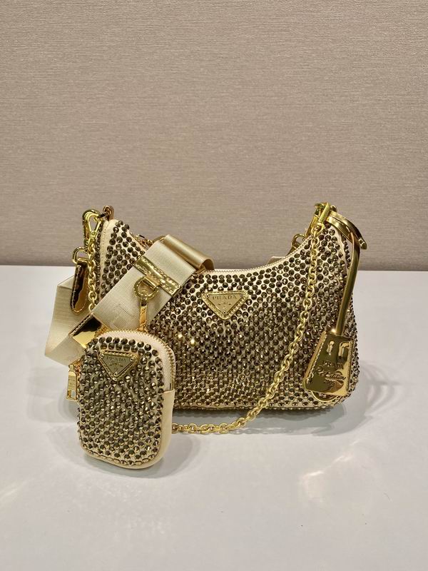 Prada 1BH204闪钻 22x16x6cm AP