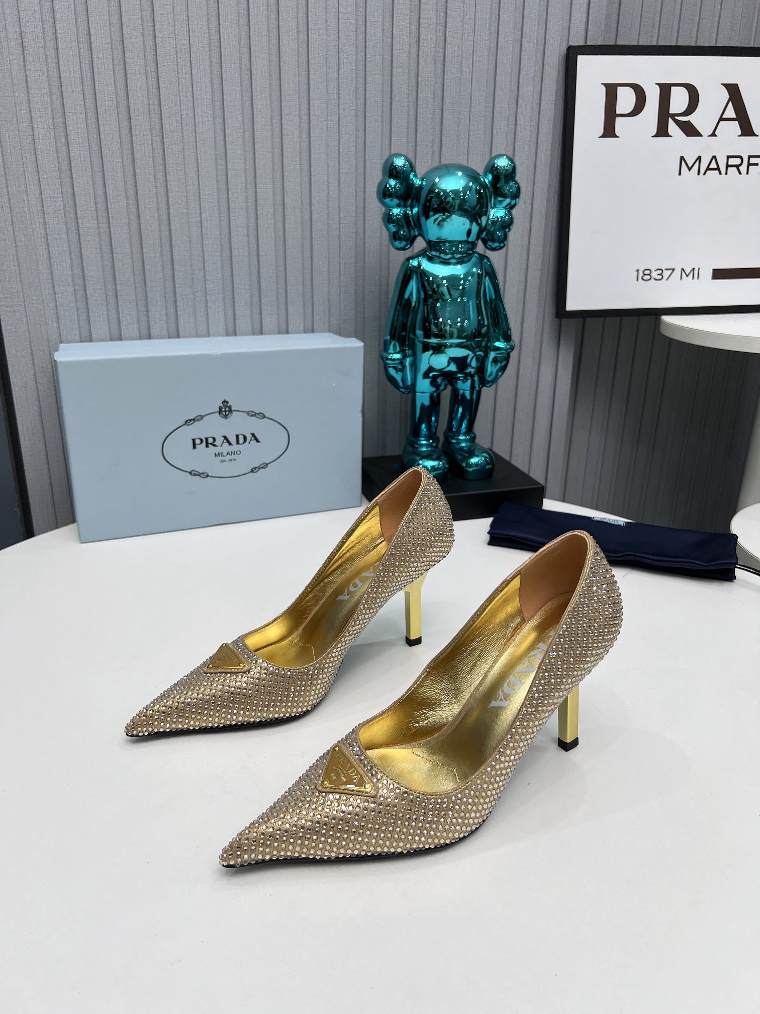 Prada sz35-39 8cm h0603