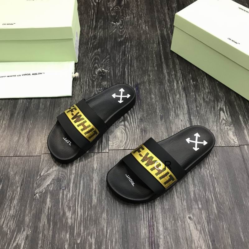 Off White Slipper Man Ts
