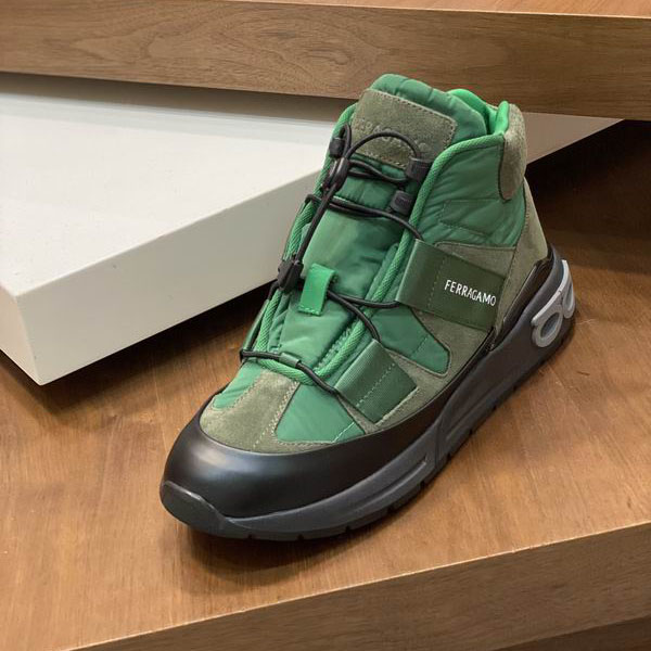 2026 Ferragamo High Cut Shoes 0122