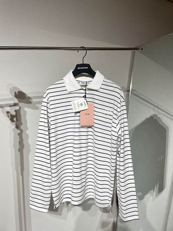 Miumiu 长袖翻领 1028