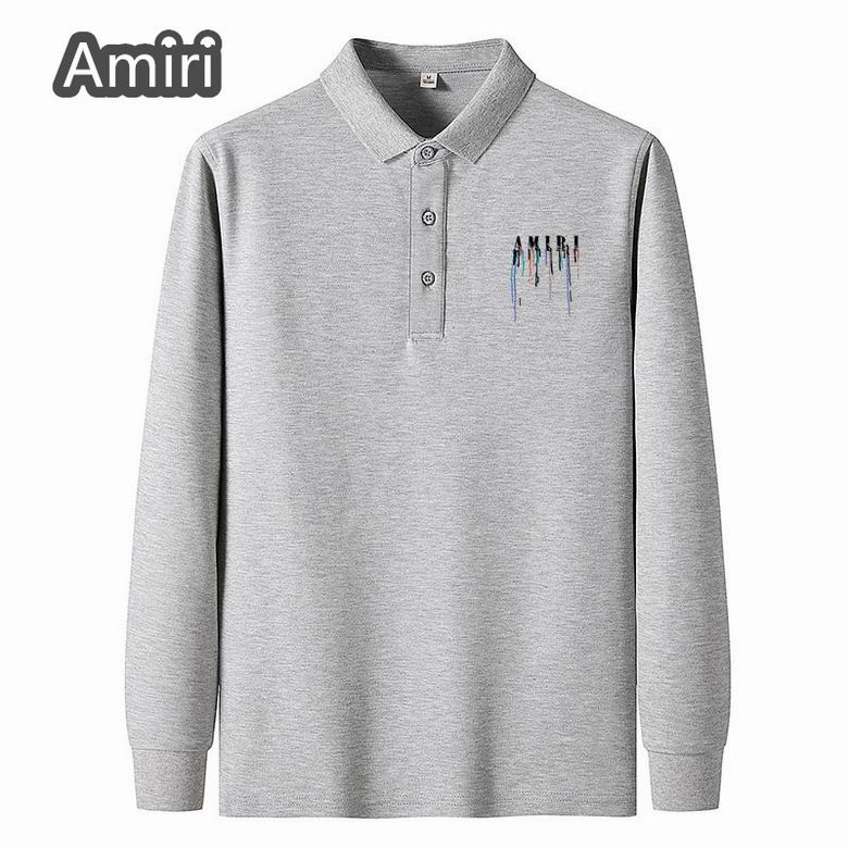 Amiri 长袖翻领 0116