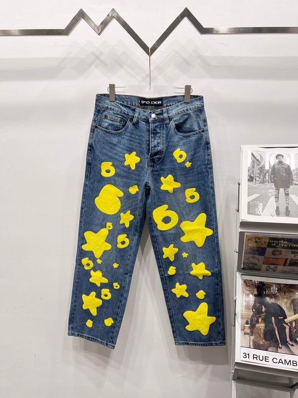 Sp5der Jean Pants Long 1115