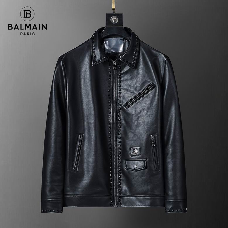 Balmain Leather Jacket 0602