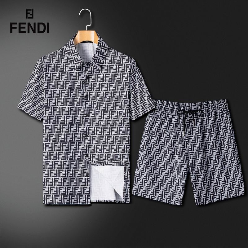 Fendi 2 Pieces Short 25c 0712