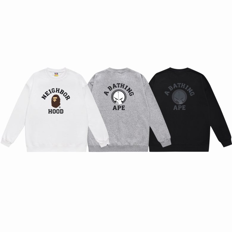 Bape 圆领卫衣 0828